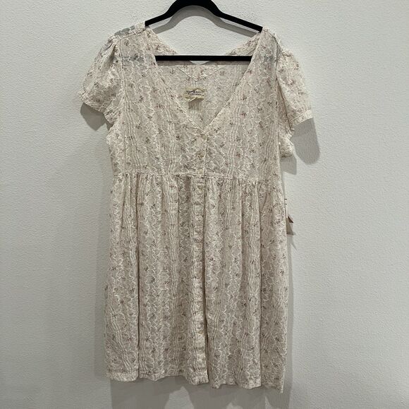 Denim & Supply Ralph Lauren Dresses & Skirts - Ralph Lauren Denim & Supply Floral Babydoll Dress Size XL Pockets Cottage Dainty